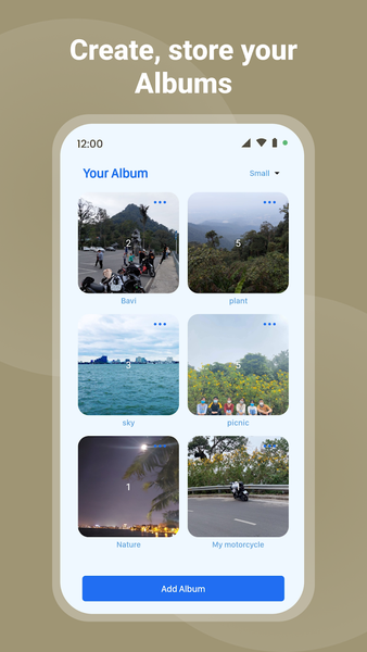 Photo Widget - Albums - Image screenshot of android app
