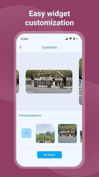 Photo Widget - Albums - Image screenshot of android app