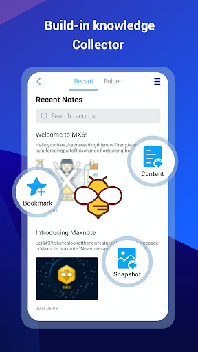 Maxthon browser - Image screenshot of android app