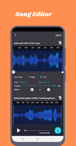 Audio Editor - Image screenshot of android app