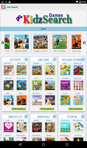 KidzSearch - عکس برنامه موبایلی اندروید