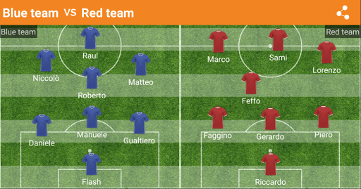 LineApp - Soccer lineup - عکس برنامه موبایلی اندروید