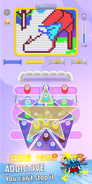 Rabbit Wool Puzzle-Jam & Match - عکس بازی موبایلی اندروید