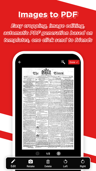 Easy PDF - Image to PDF - Image screenshot of android app