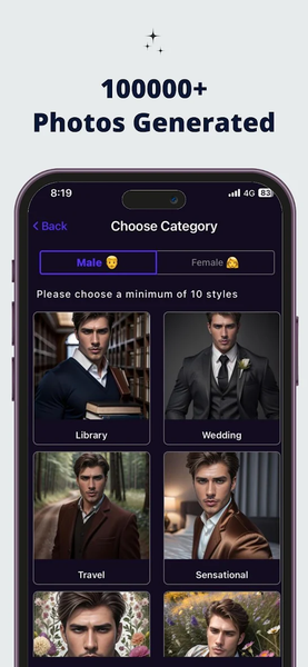 Headshot AI Pro: Perfect Photo - Image screenshot of android app