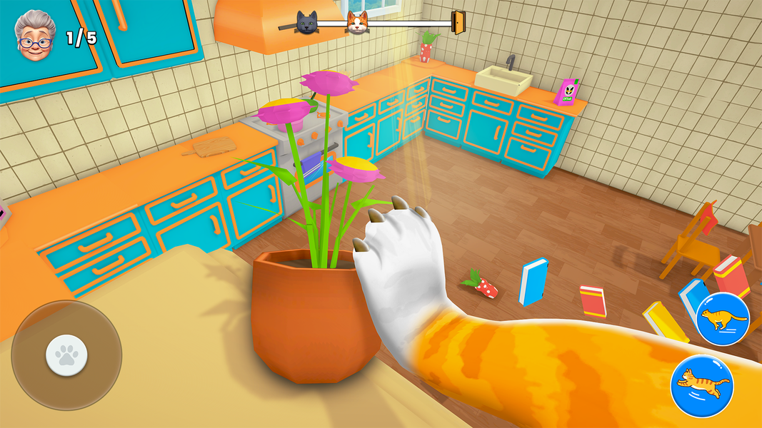 Bad Cat Simulator: Prank Gran - عکس بازی موبایلی اندروید