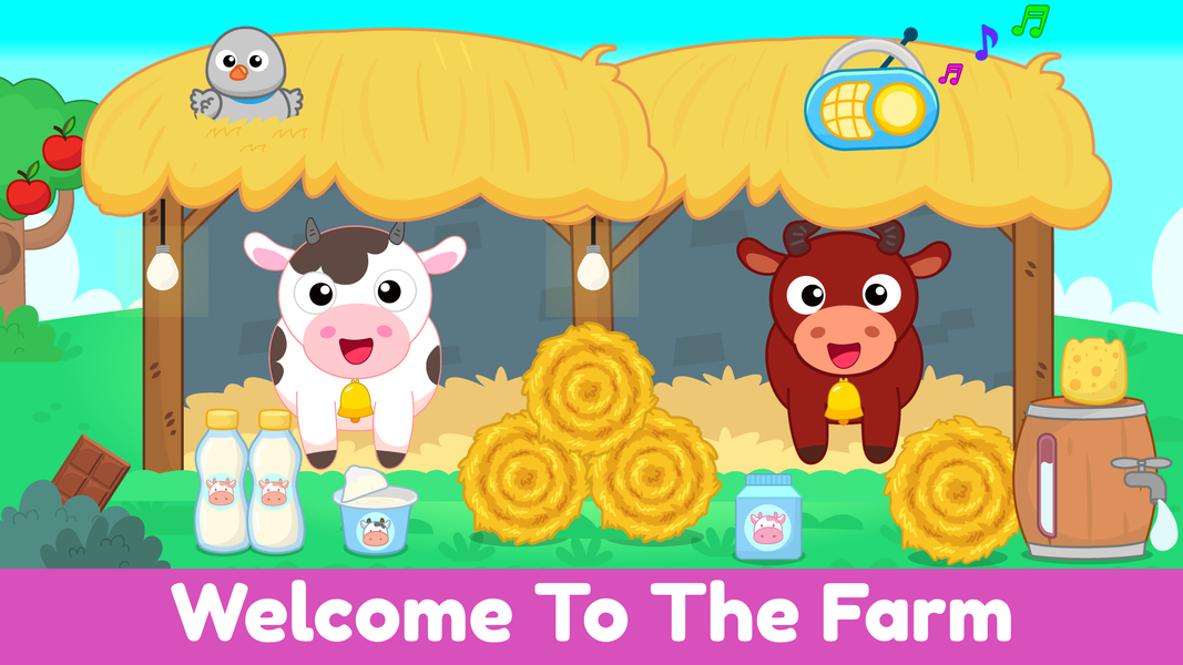 My Little Farm Game Kids World - عکس بازی موبایلی اندروید