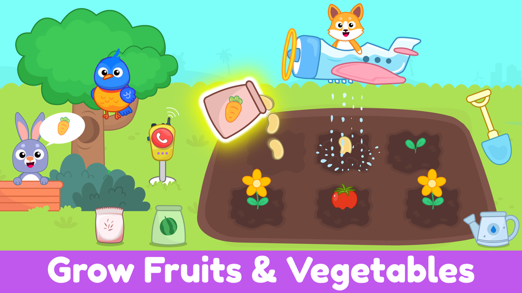 My Little Farm Game Kids World - عکس بازی موبایلی اندروید