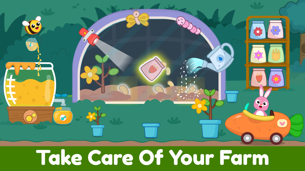 My Little Farm Game Kids World - Gameplay image of android game