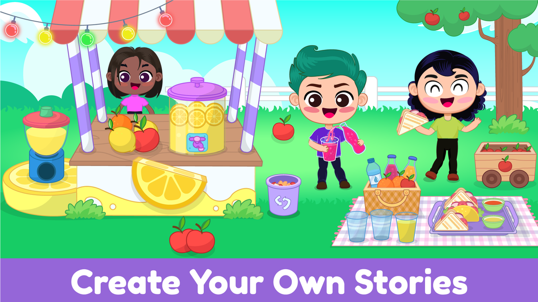 City Games Princess Dollhouse - Gameplay image of android game