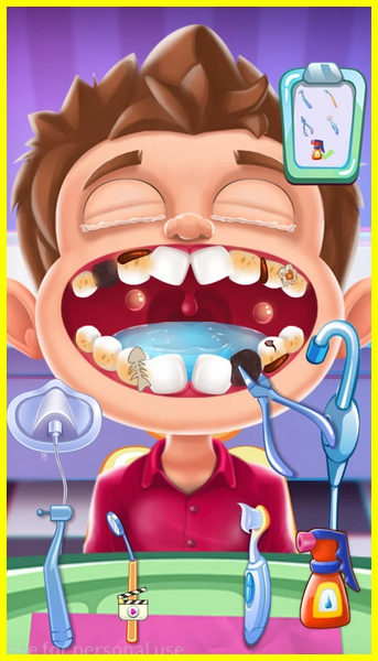 My Dentist - Teeth Doctor Game - Gameplay image of android game