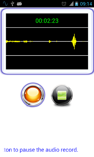 Audio Recorder - عکس برنامه موبایلی اندروید