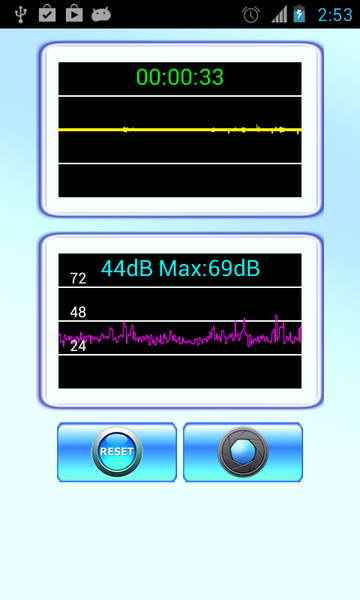 Sound Meter - عکس برنامه موبایلی اندروید