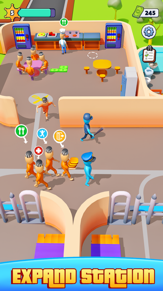 Police Department: Prison Game - عکس بازی موبایلی اندروید