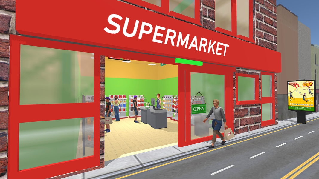 My Supermarket: Simulation 3D - عکس بازی موبایلی اندروید