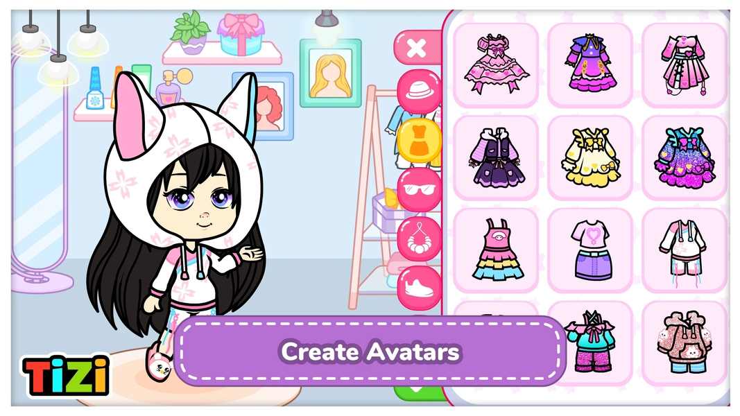 Tizi Dolls Anime Kawaii World - عکس بازی موبایلی اندروید