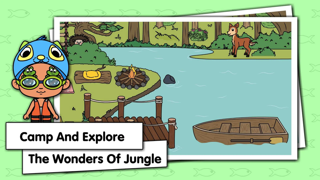 Tizi Town - My Camping Family - Gameplay image of android game