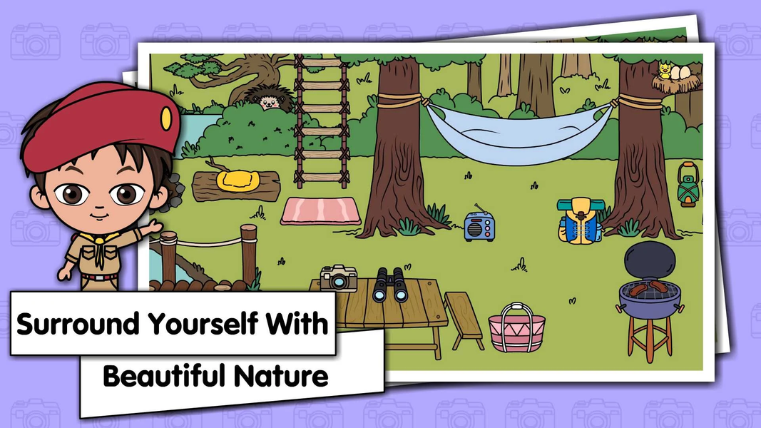Tizi Town - My Camping Family - Gameplay image of android game