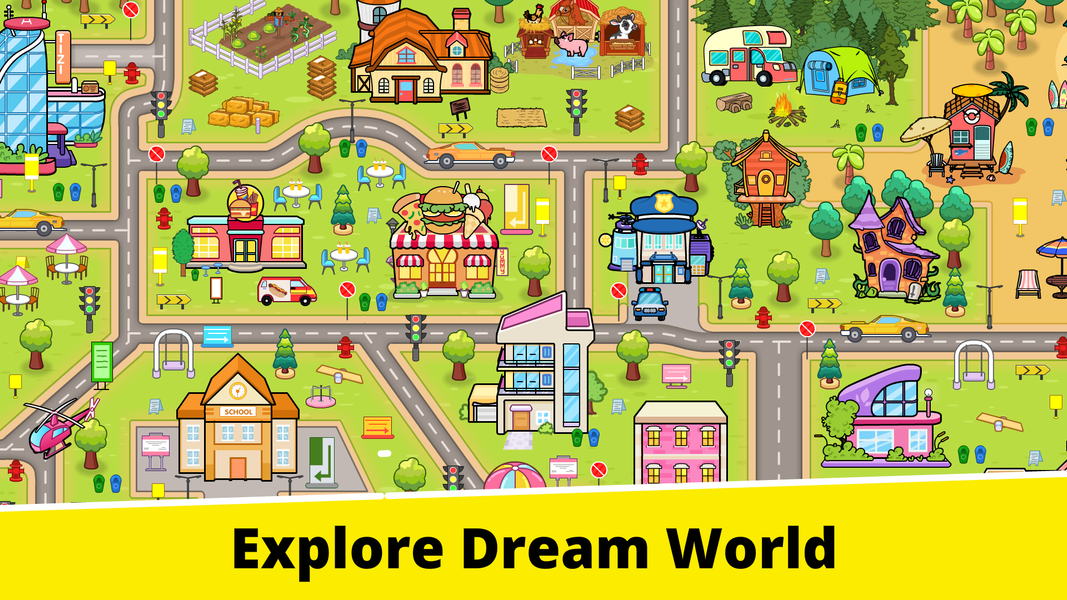 Tizi World Dream Avatar House - عکس بازی موبایلی اندروید