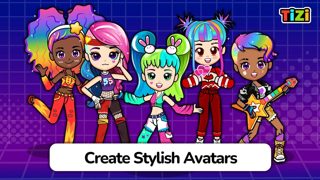 Tizi Girls World - Avatar Life - Gameplay image of android game