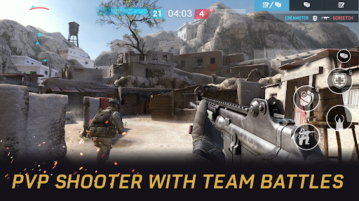 Warface GO: FPS Shooting games - Gameplay image of android game