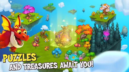 Merge World Above Magic Puzzle - Gameplay image of android game