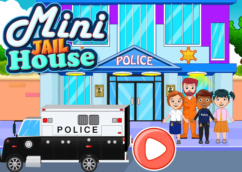 My Police City Town Jail House - عکس بازی موبایلی اندروید