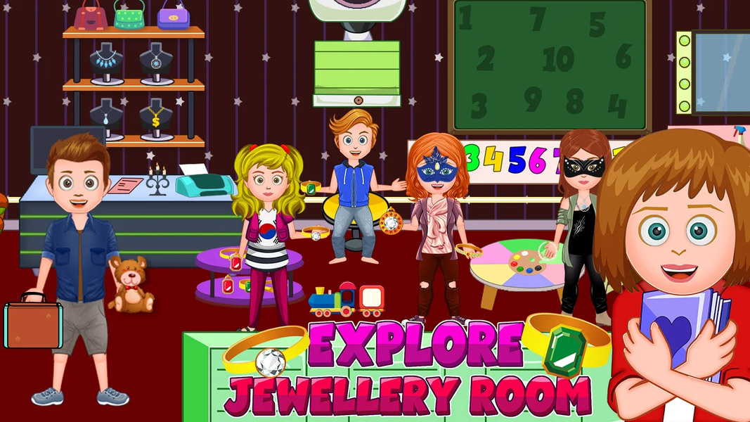 My FamilyTown City High School - عکس بازی موبایلی اندروید