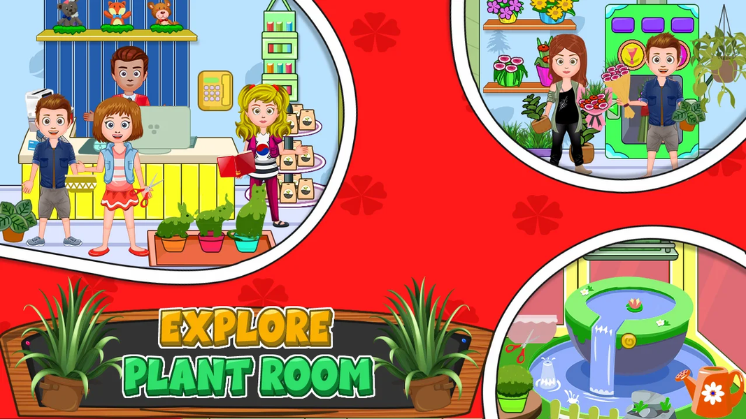 My FamilyTown City High School - عکس بازی موبایلی اندروید