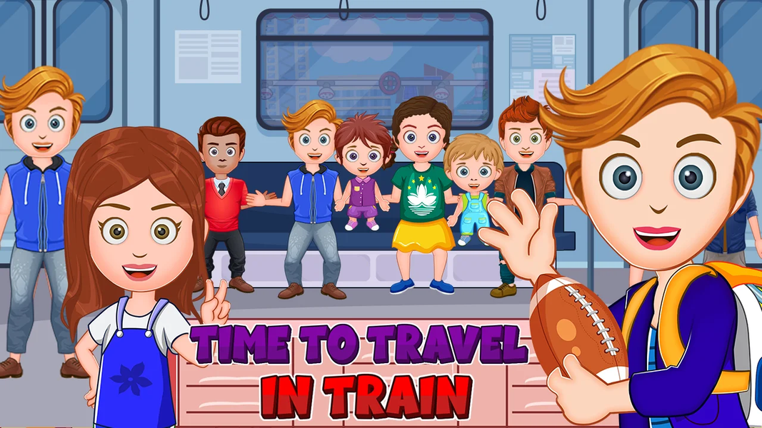 My FamilyTown City High School - عکس بازی موبایلی اندروید