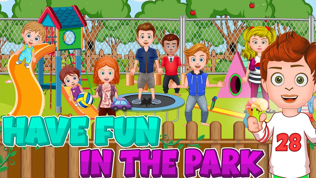 My FamilyTown City High School - عکس بازی موبایلی اندروید