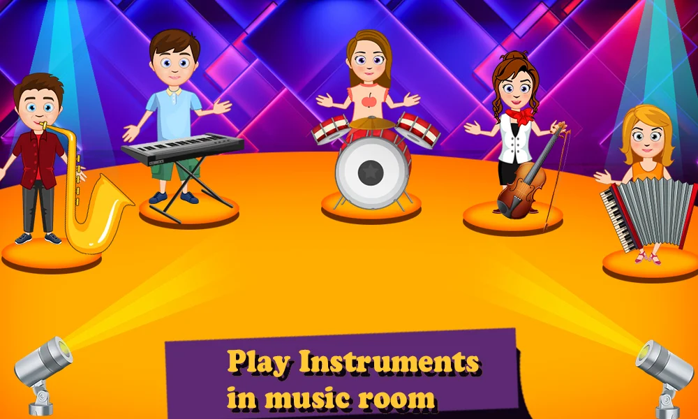 Family Town : Hotel Paradis - Gameplay image of android game