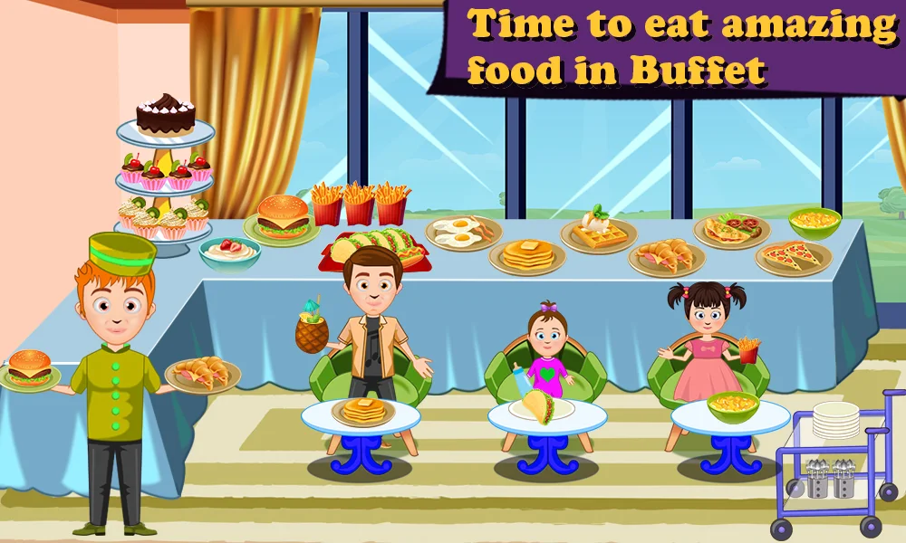 Family Town : Hotel Paradis - Gameplay image of android game