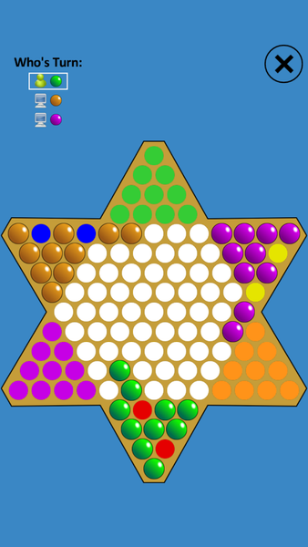 Chinese Checkers Touch - عکس بازی موبایلی اندروید