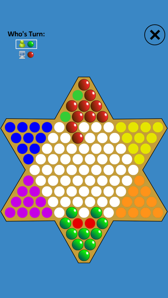 Chinese Checkers Touch - Gameplay image of android game