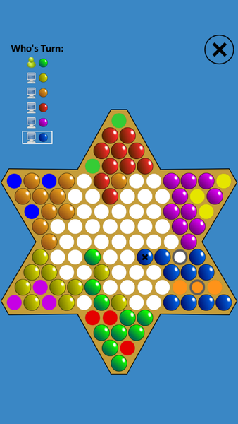 Chinese Checkers Touch - عکس بازی موبایلی اندروید