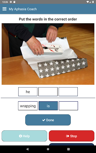 My Aphasia Coach - Image screenshot of android app