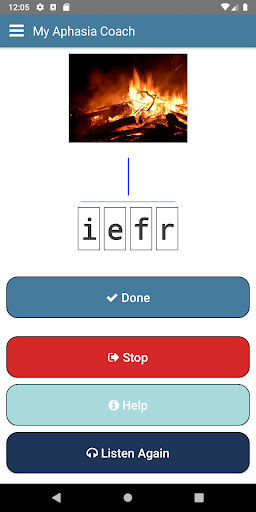 My Aphasia Coach - Image screenshot of android app