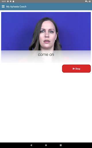 My Aphasia Coach - Image screenshot of android app