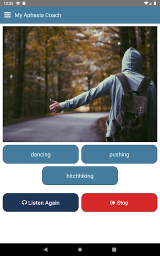 My Aphasia Coach - Image screenshot of android app