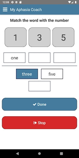 My Aphasia Coach - Image screenshot of android app