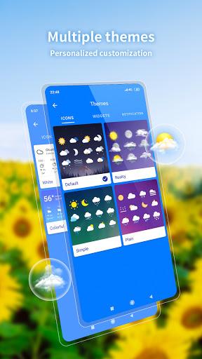 Weather Forecast - Weather Live & Weather Widgets - عکس برنامه موبایلی اندروید