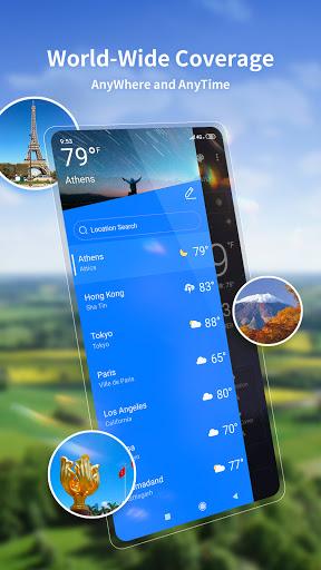 Weather Forecast - Weather Live & Weather Widgets - عکس برنامه موبایلی اندروید