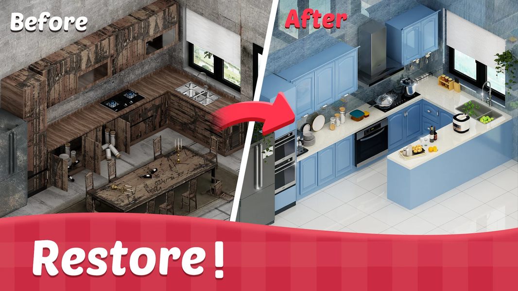 Sweet House - عکس بازی موبایلی اندروید