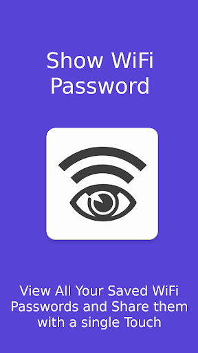 Show WiFi Password - Image screenshot of android app