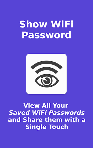 Show WiFi Password - عکس برنامه موبایلی اندروید