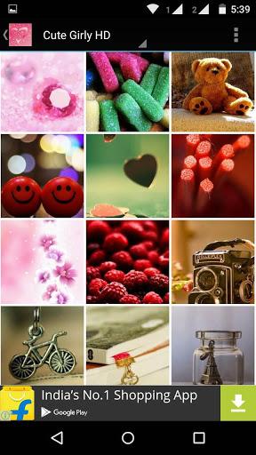 Girly Wallpapers HD - عکس برنامه موبایلی اندروید