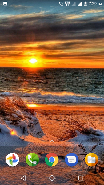 Sunset Wallpaper HD - Image screenshot of android app