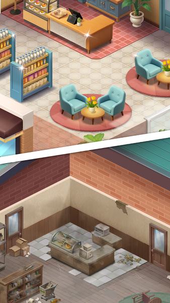 Aisle Secrets: Merge the Drama - Gameplay image of android game