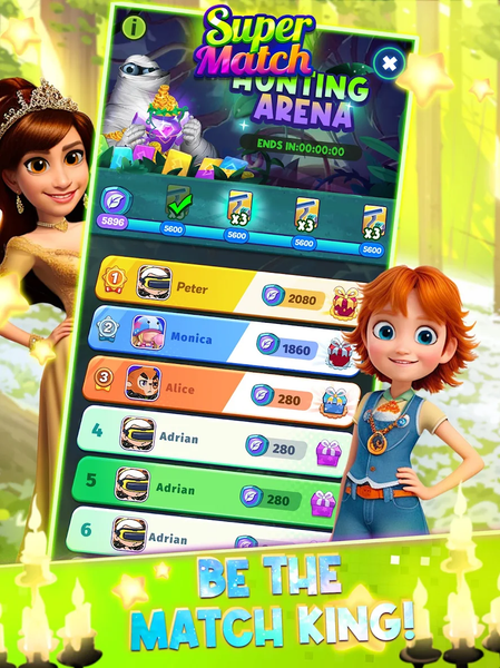 Super Match - PvP Match ۳ - عکس بازی موبایلی اندروید